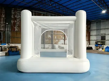 custom inflatable bounce-and-slide attraction detail view