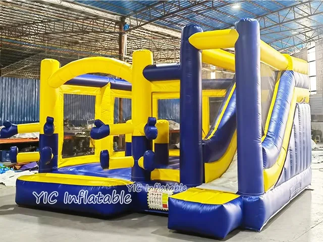 Bounce House Obstacle Course with Water Slide product image
