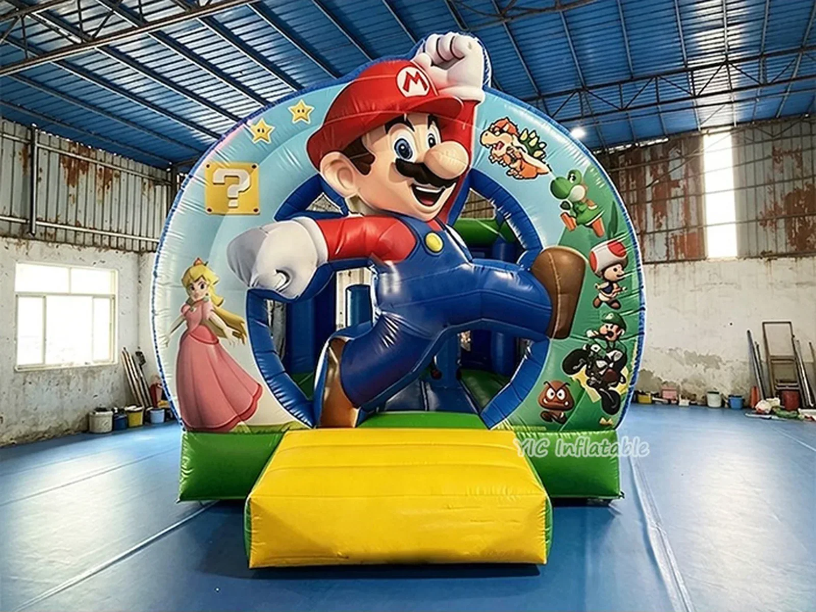 Super Mario bounce house for sale front view