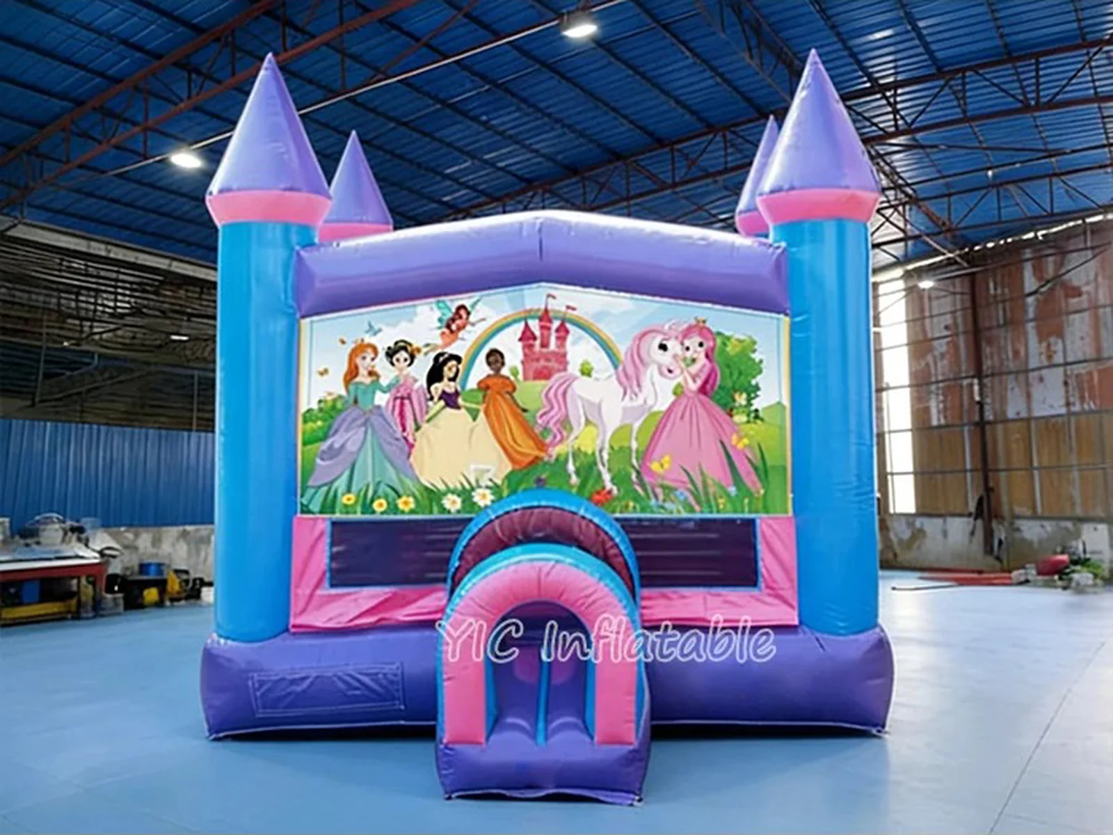custom inflatable jumper front view