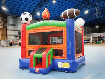 custom inflatable jumper detail view