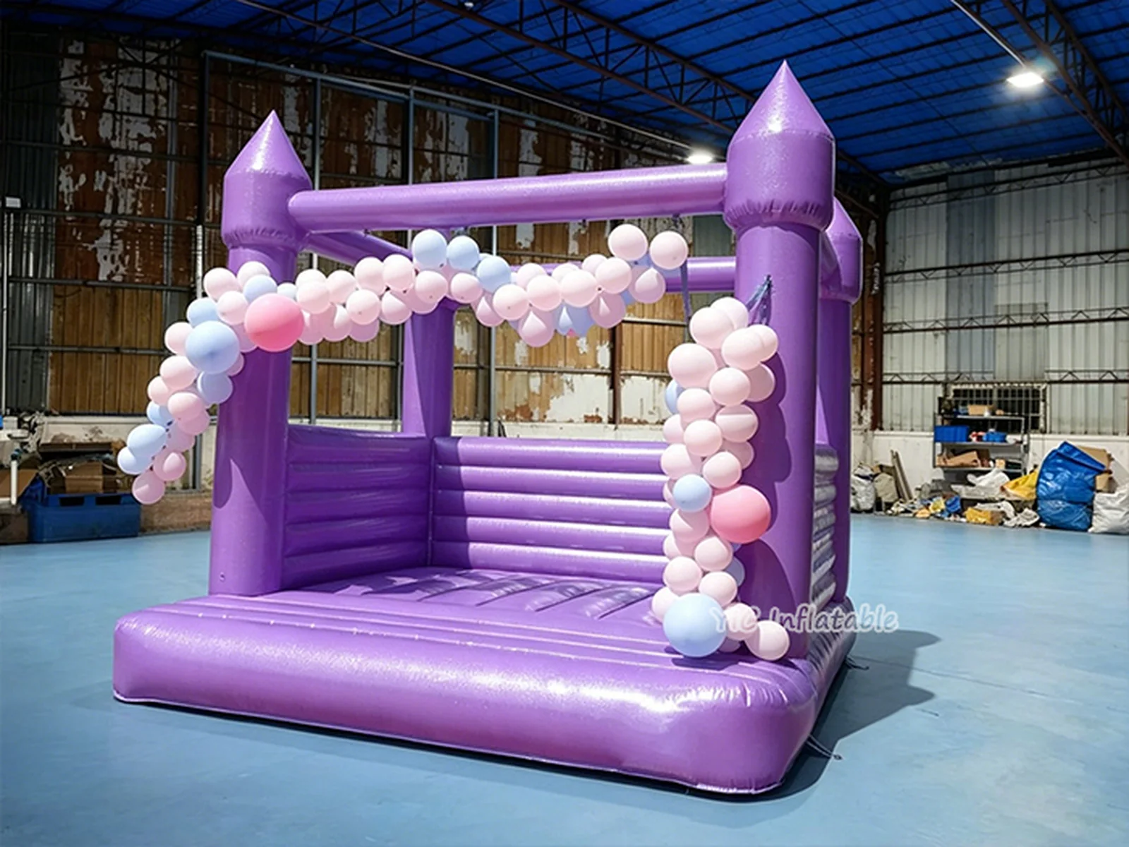 custom inflatable jumper front view