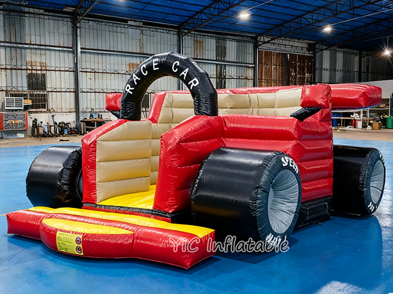 custom inflatable jumper front view