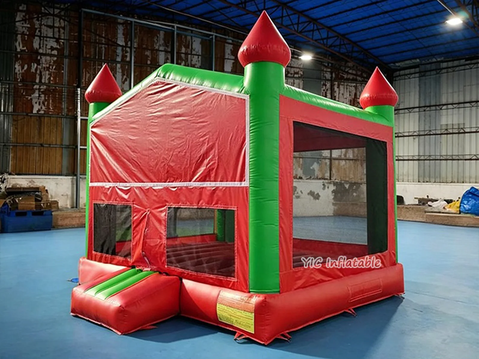 custom inflatable jumper front view