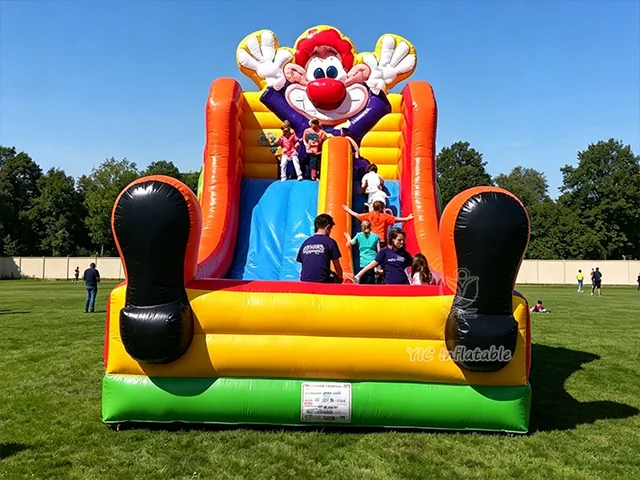 Cartoon Character Inflatable Slide product image