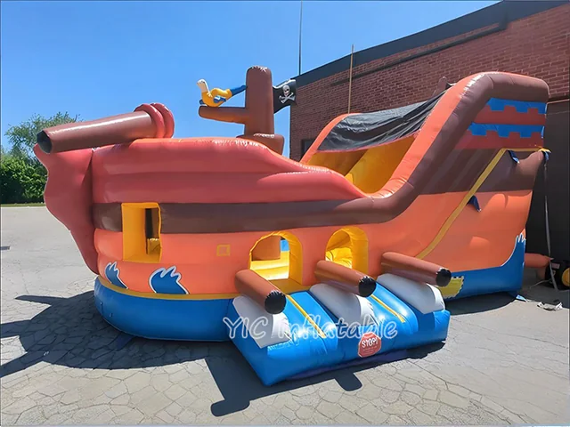 Pirate Boat Inflatable Slide product image