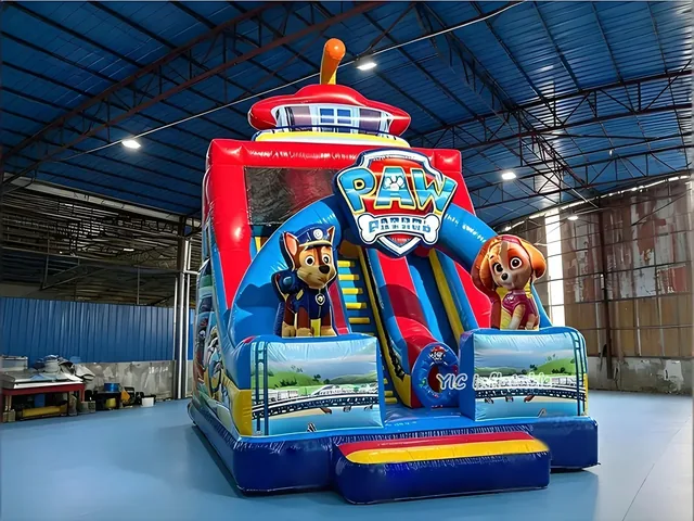 Pirate Ship Twin-lane Inflatable Slide product image