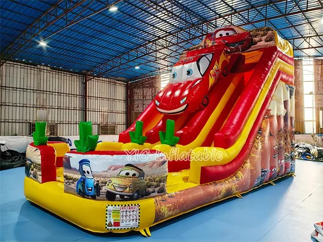 Commercial Racing Car Inflatable Slide product image