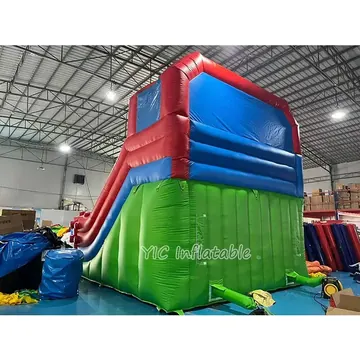 custom standalone inflatable slide detail view