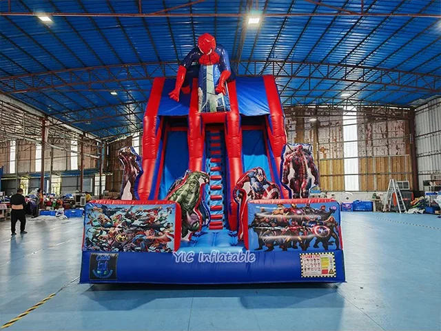 Superhero Inflatable Slide product image