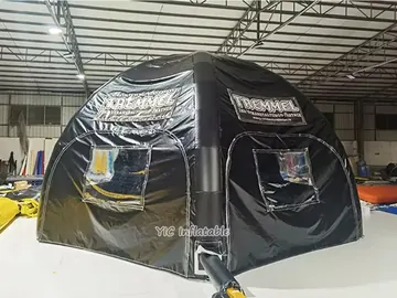 custom air-supported event tent detail view