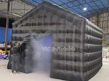 custom air-supported event tent detail view