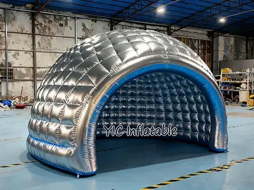 custom air-supported event tent detail view