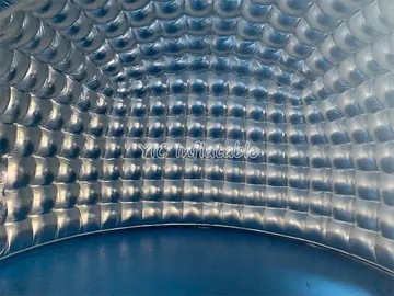 custom air-supported event tent detail view