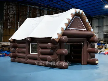 custom air-supported event tent detail view