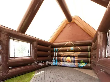 custom air-supported event tent detail view