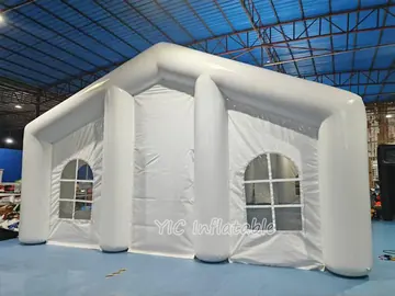 custom air-supported event tent detail view