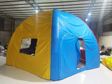 custom air-supported event tent detail view