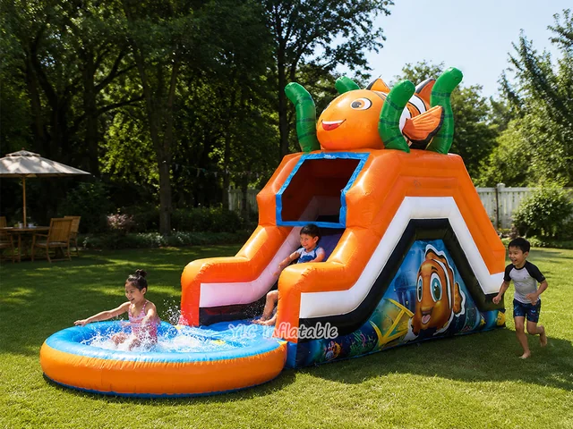 Inflatable Clownfish Water Slide product image