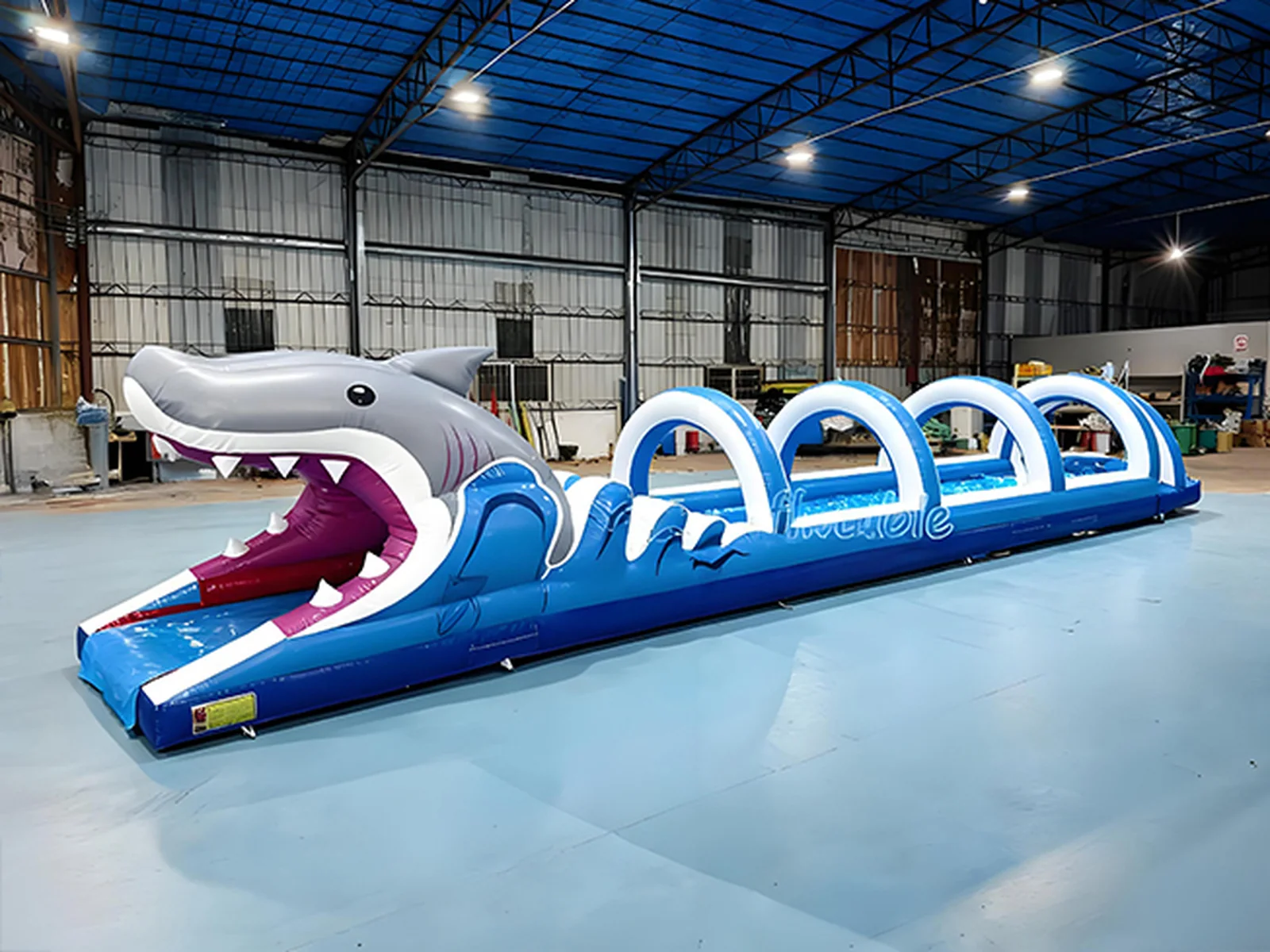 Shark Inflatable Slip and Slide front product view