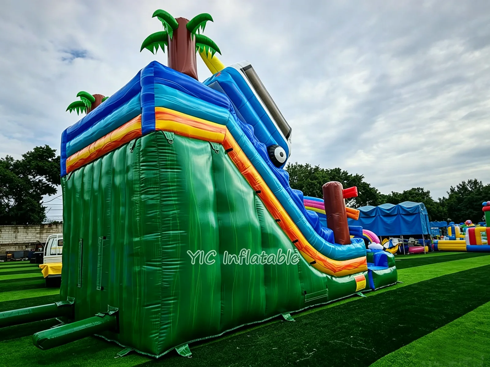 Commercial Outdoor Water Slide detail view 3