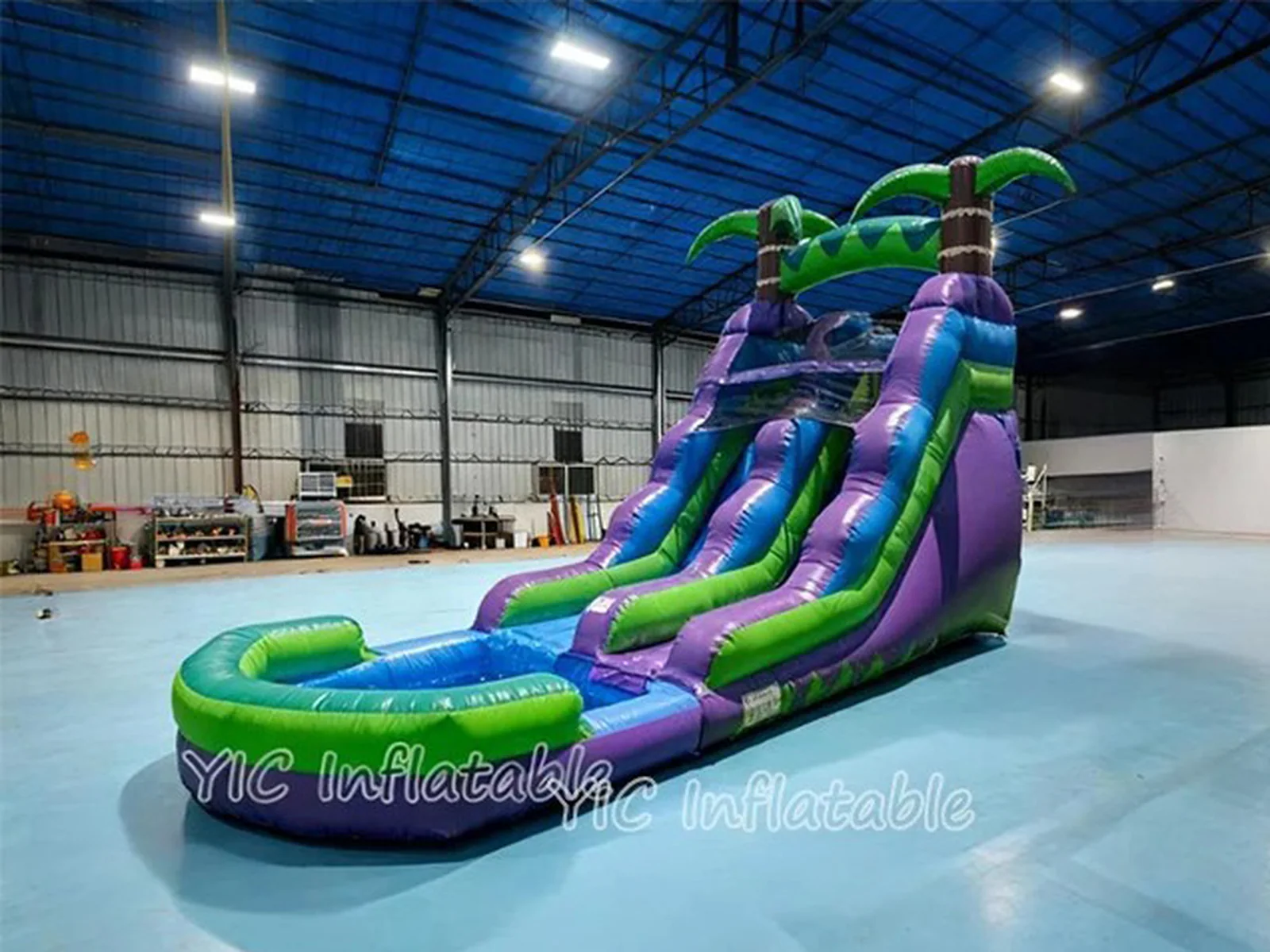 Custom Made Water Slides side view