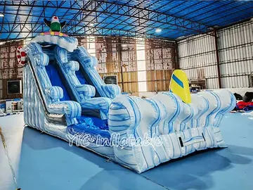 Ice Wave Beach Water Slide front product view