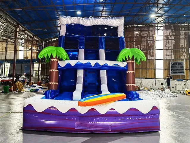 Palm Tree Inflatable Water Slide product image