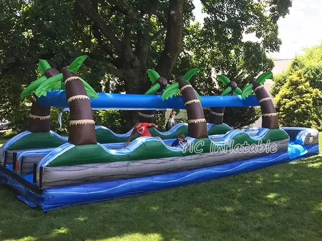 Inflatable Slip N Slide with Pool product image