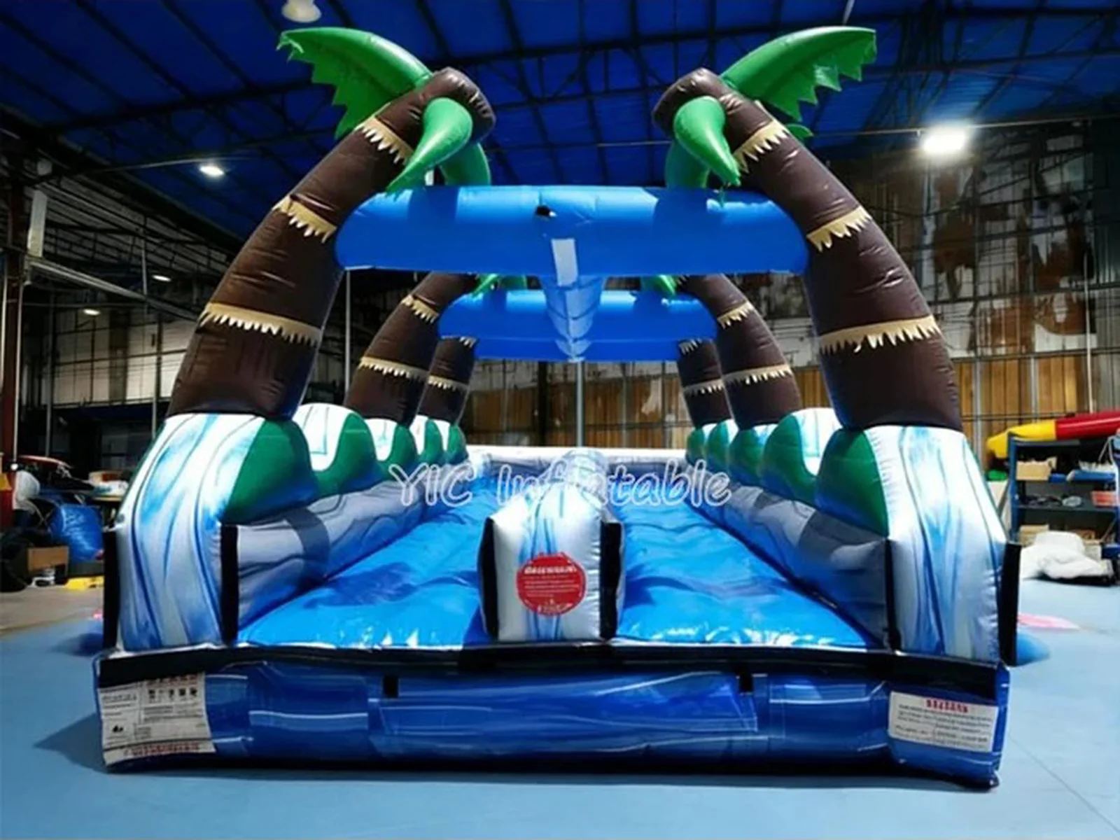 Inflatable Slip N Slide with Pool detail view 3