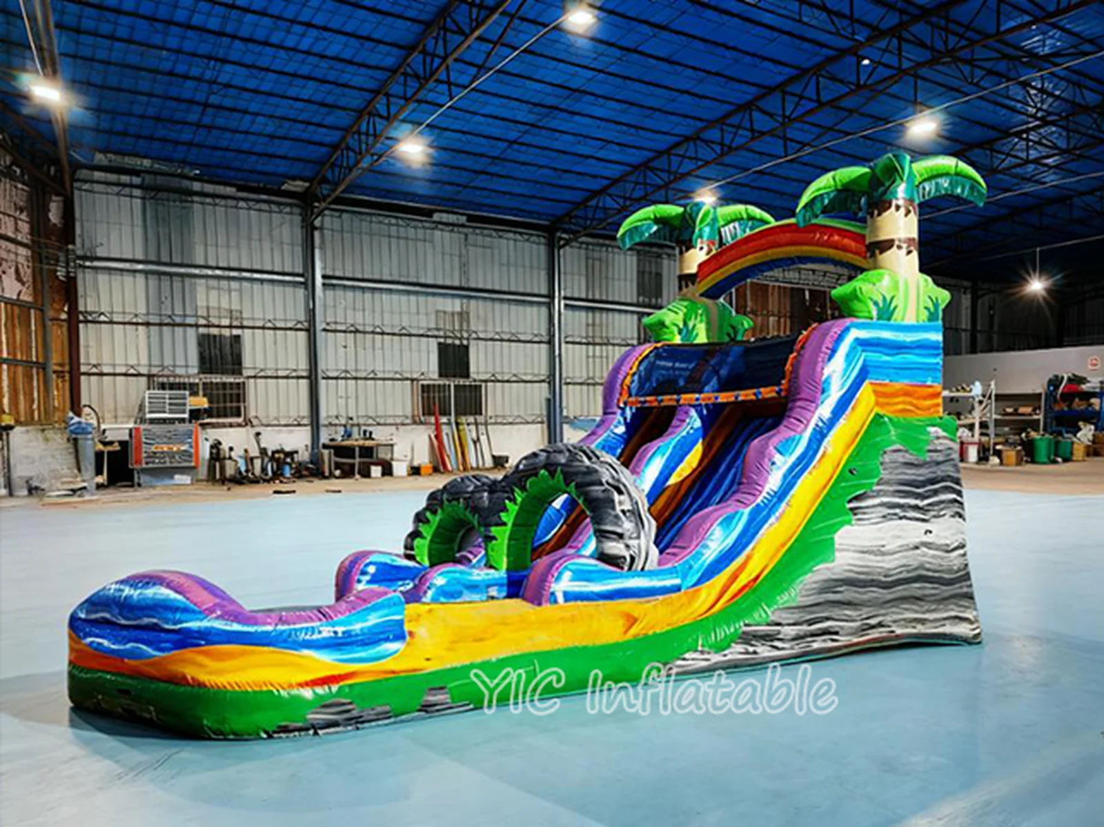 Castle Water Slide Inflatable detail view 4