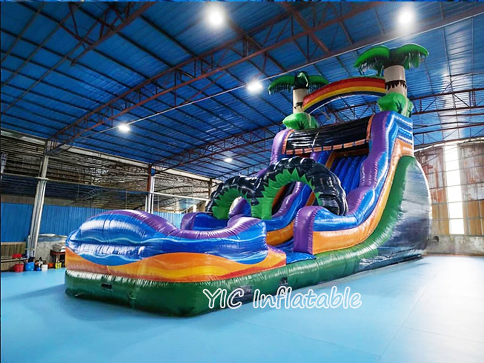 Castle Water Slide Inflatable detail view 5