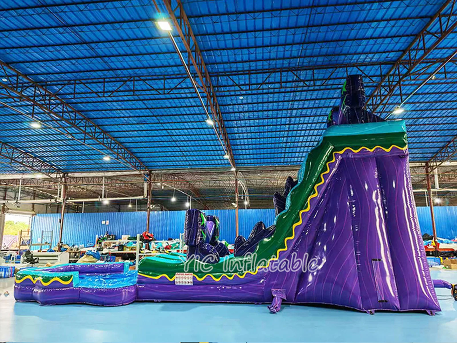 Commercial Water Slide with Blower detail view 4