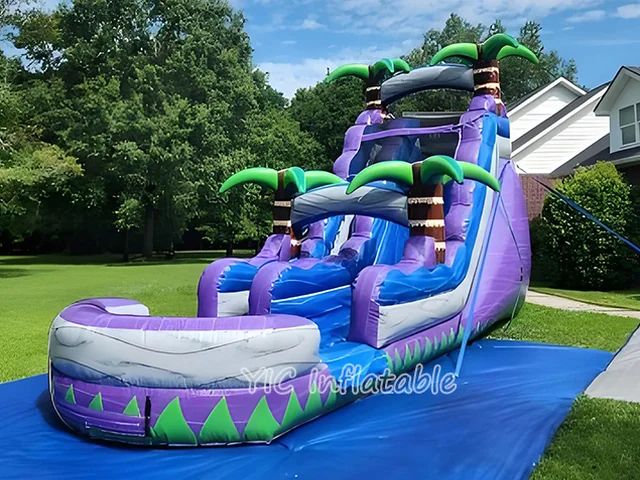 Purple Palm Tree Water Slide product image