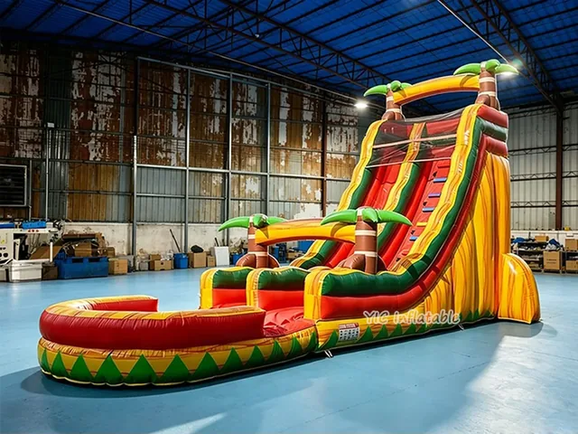 Inflatable Tropical Water Slide product image