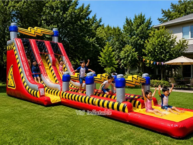 Lightning Mcqueen Inflatable Water Slide product image