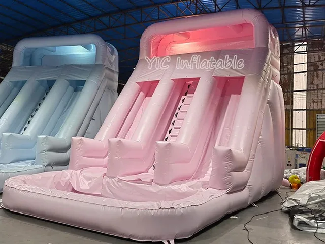 Pink Inflatable Water Slide for Rental product image