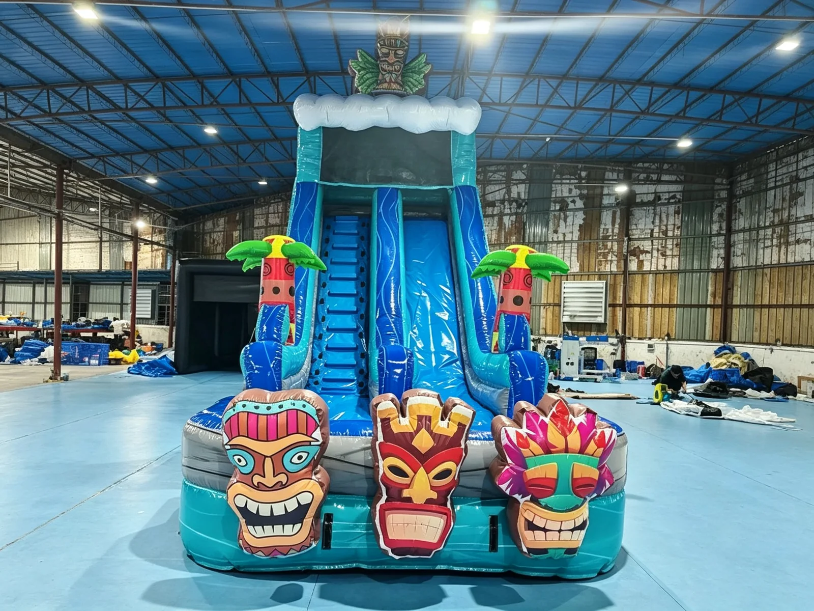 Children's Inflatable Water Slides side view