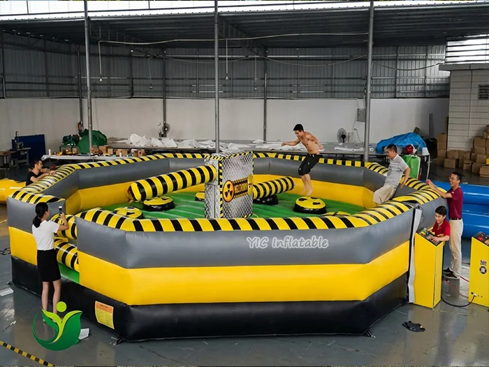 custom interactive amusement attraction front view