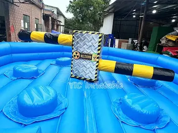 wipeout themed interactive amusement attraction detail view