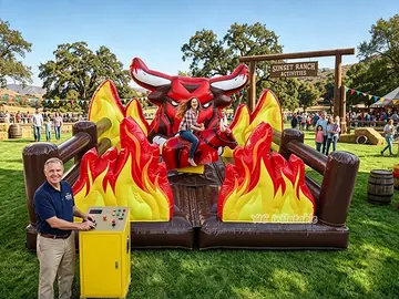 custom interactive amusement attraction detail view