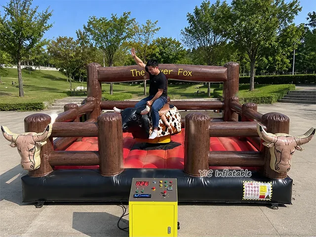 Fox Theme Mechanical Bull Riding Arena product image