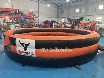 custom interactive amusement attraction rear view