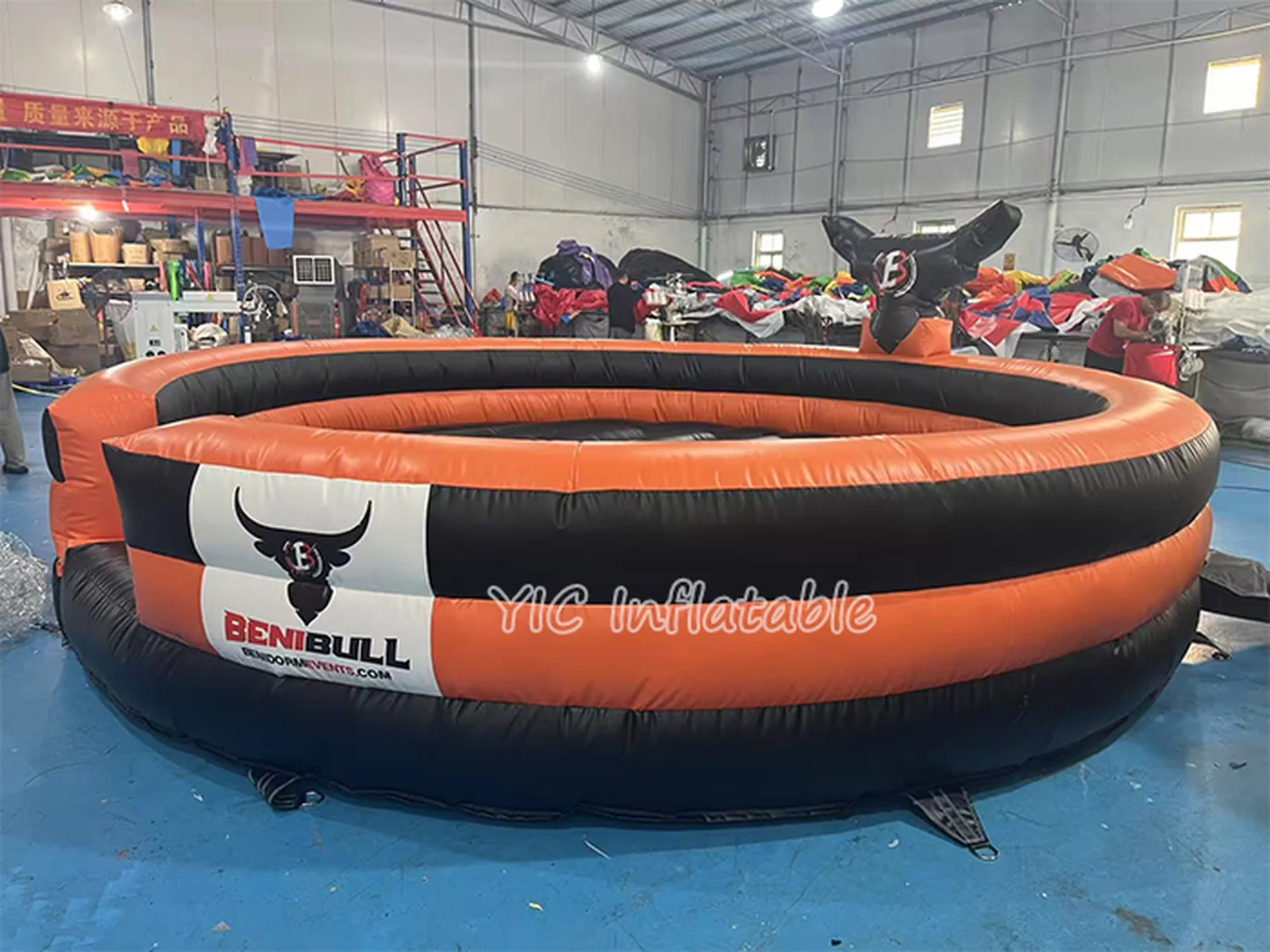 custom interactive amusement attraction front view