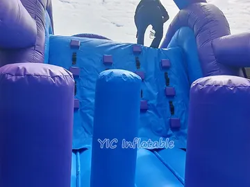 custom inflatable challenge course detail view