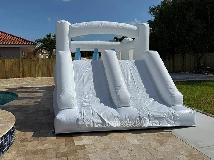 custom inflatable challenge course detail view