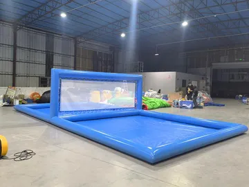 Inflatable Water Volleyball Arena play layout