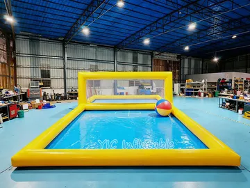 Inflatable Water Volleyball Pool commercial attraction view
