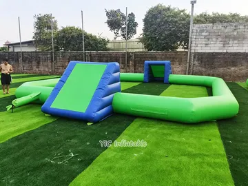 Commercial Inflatable Soccer Arena play layout