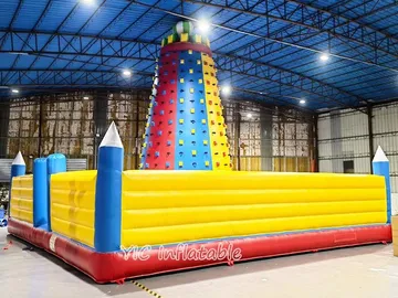 Blow Up Rock Climbing Wall activity layout